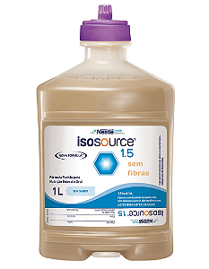 ISOSOURCE 1.5 SISTEMA FECHADO 1L SEM FIBRAS NESTLE