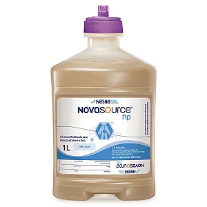 Novasource HP SF 1L Nestlé Nutrição Enteral Hipercalórica e Hiperproteica
