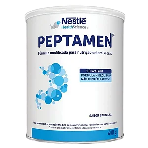 Peptamen Lata 400G Nestlé Nutrição Enteral e Oral com Proteína Hidrolisada