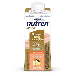 Nutren Senior Mix de Frutas 200ML Nestlé Complemento Alimentar
