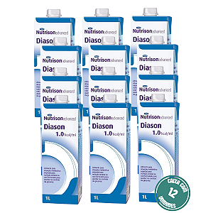 Nutrison Advanced Diason 1.0 Danone Nutrição Enteral Controle Glicêmico - Kit 12 Unidades