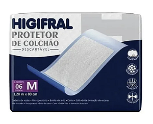 HIGIFRAL PROTETOR DE COLCHAO M COM 6 UND