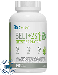 FRETE GRÁTIS - BELT +23 BARIATRIC MASTIGAVEL MOUSSE DE LIMÃO