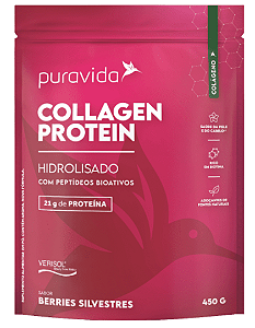 COLLAGEN PROTEIN 450G BERRIES PURAVIDA