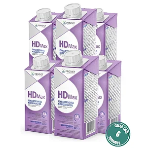 Hdmax 200ML Prodiet Suplemento Hipercalórico para Renais - Kit 6 Unidades
