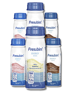 KIT 6 - FRESUBIN ENERGY DRINK 200ML FRESENIUS (SABORES VARIADOS)