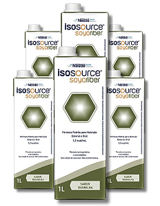 ISOSOURCE SOYA FIBER 1L NESTLE - 6 LITROS