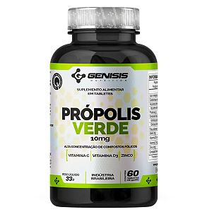 PRÓPOLIS VERDE 60 TABLETES IMUNIDADE NATURAL
