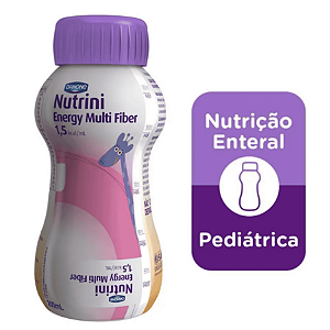 Nutrini Energy Multi Fiber 200ml Danone Fórmula Pediátrica Hipercalórica com Fibras