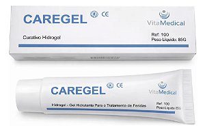 Curativo Hidrogel S/ Alginato 85g - Vita Medical Caregel B100