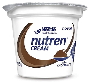 Nutren Cream Chocolate 125g Nestlé Suplemento Hipercalórico e Hiperproteico