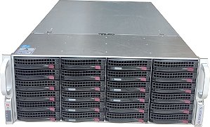 SERVIDOR SUPERMICRO STORAGE 4U CSE-846 X9DRD-7LN4F 128GB