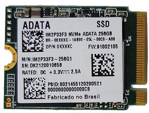 SSD NVMe 256GB ADATA IM2P33F3 M2 2230