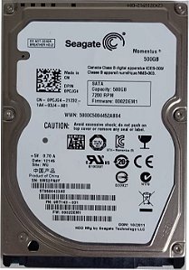 HD SATA 2.5 500Gb SEAGATE ST9500423AS