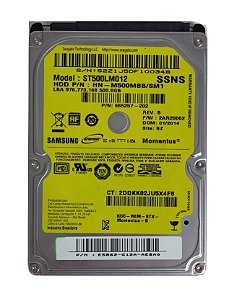 HD SATA 2.5 500Gb SAMSUNG ST500LM012