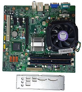 KIT PLACA MAE LENOVO L-IG41M2 775 DDR2 +CORE2 E7500 +4GB