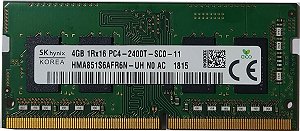 MEMORIA NOTE 4Gb DDR4 2400 HYNIX