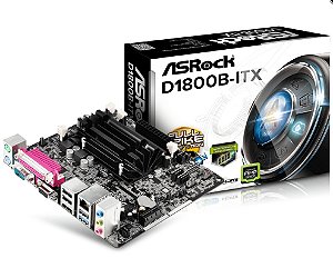 PLACA MAE ASROCK D1800B-ITX CELERON J1800 DDR3