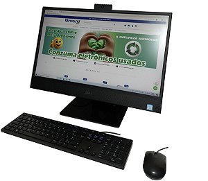 COMPUTADOR ALL IN ONE DELL INSPIRON 22 3277 INTEL CORE I3 7130U -8Gb -SSD 240Gb