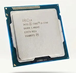 PROCESSADOR INTEL CORE I3 3240 3.4GHZ 3MB LGA1155