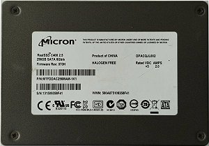 SSD SATA 256 GB 2.5" MICRON