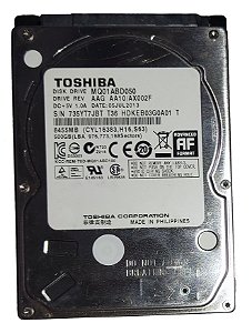 HD SATA 2.5 500Gb TOSHIBA MQ01ABF050