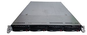 SERVIDOR SUPERMICRO 1U X8DTL-3 XEON E5606 16GB HDD500GB C/1 FONTE