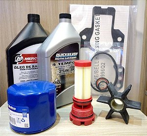 Kit Revisão Mercruiser 4.5 Alpha One 100/300h Ou 12/36 Meses