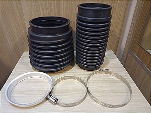 Kit 2 Coifas Escape E Cardan Rabeta Volvo Penta V8 3854127