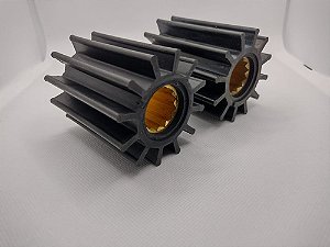 21951358 Par Rotor Bomba Água Eixo Grosso Volvo Penta D6 D8