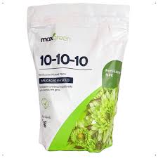 NPK 10-10-10 Fertilizante Forth Maxgreen 1kg