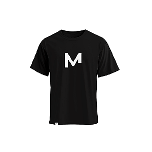 Camiseta Basic Essentials Menalmei Preta