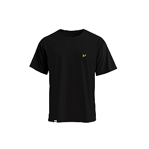 Camiseta Basic Elegance Menalmei Preta