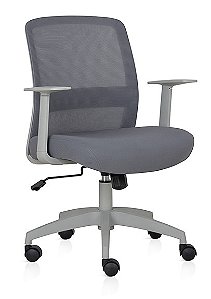 CADEIRA OFFICE INBOX RELAX ESTRUTURA CINZA