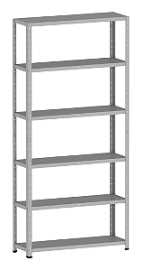 ESTANTE 6 PRATELEIRAS 1,95X0,92X0,30M