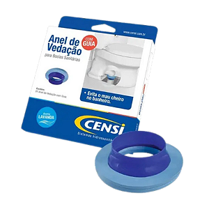 Anel de vedação com guia para bacia sanitária - Censi