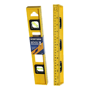 Nível 3 bolhas 40,7cm - Western