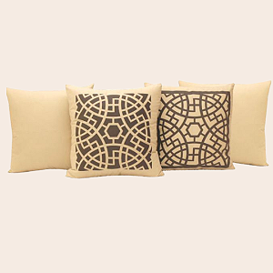 Kit 4 Almofadas Decorativas em Linho Premium 45x45 com Enchimento Antialérgico e Fecho Invisível