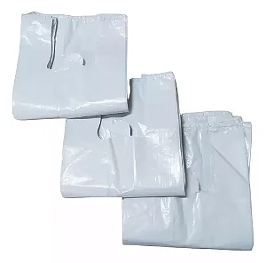 Sacola Branca Reforçada 35X45  - Pacote 5Kg