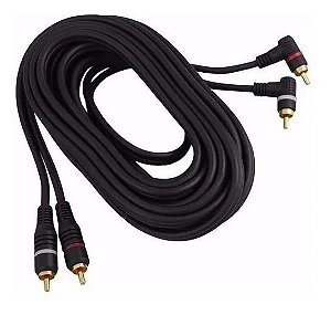 Cabo Rca 5 Metros Emborrachado Preto