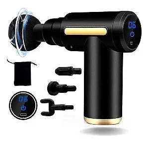 Massageador Elétrico Profissional Muscular Pistola Portátil Original Massagem