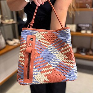 Bolsa Tresse Balde Tricolor