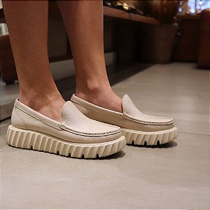 Loafer Flatform Off White