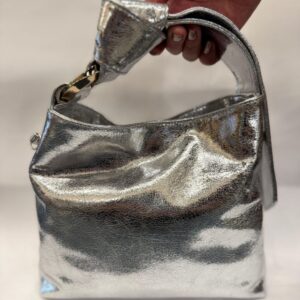 Bolsa Hobo Prata