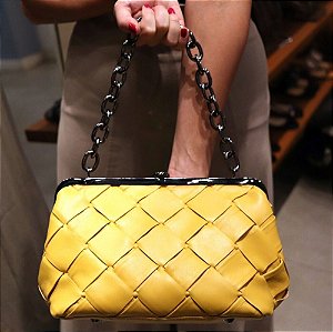 Bolsa Tresse Largo Mostarda
