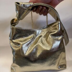Bolsa Hobo Ouro