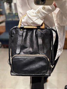 Bolsa Mochila Alça Bambu