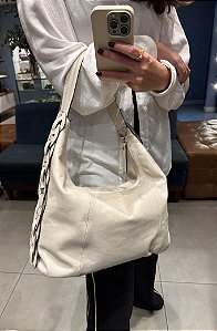 Bolsa Pelica com Detalhe Trançado
