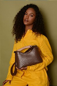 Bolsa Alça Madeira Poá Café