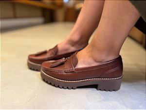 Sapato Mocassim Tratorado Barbicacho
